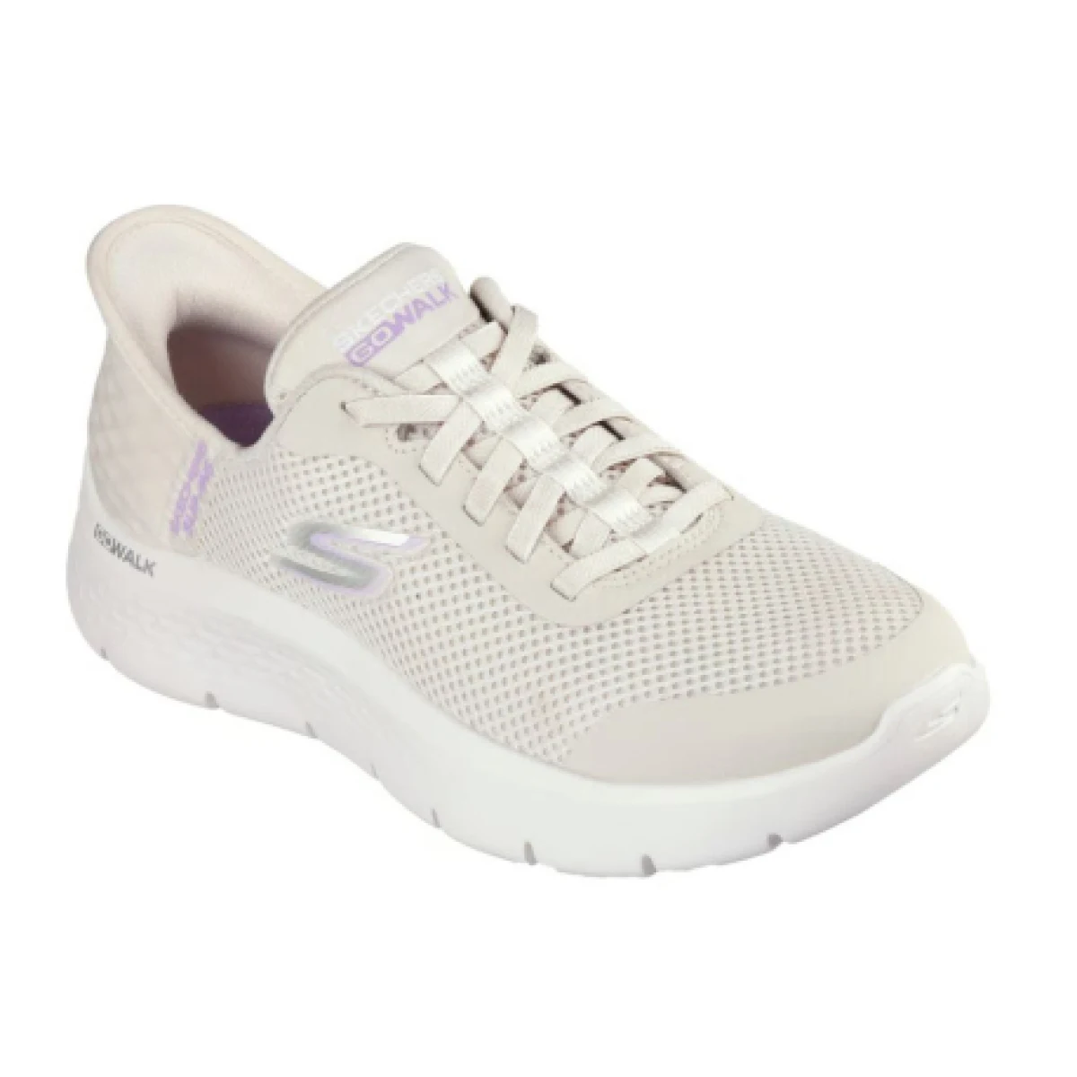 Dámska rekreačná obuv SKECHERS Go Walk Flex Grand Entry Slip-Ins W off white · záber 1