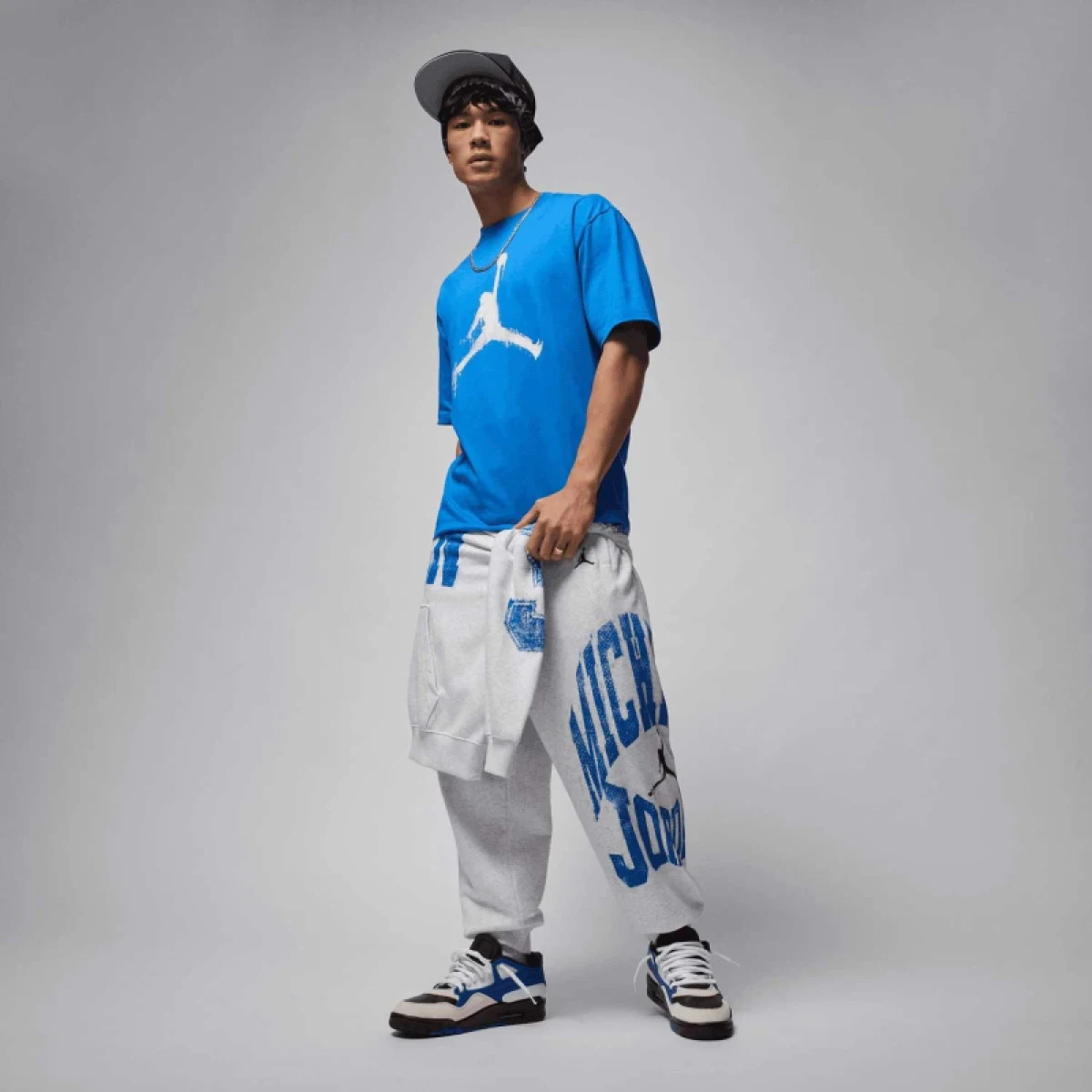 Pánske tričko s krátkym rukávom NIKE JORDAN M BRK COL JUMPMAN SS CREW · záber 4