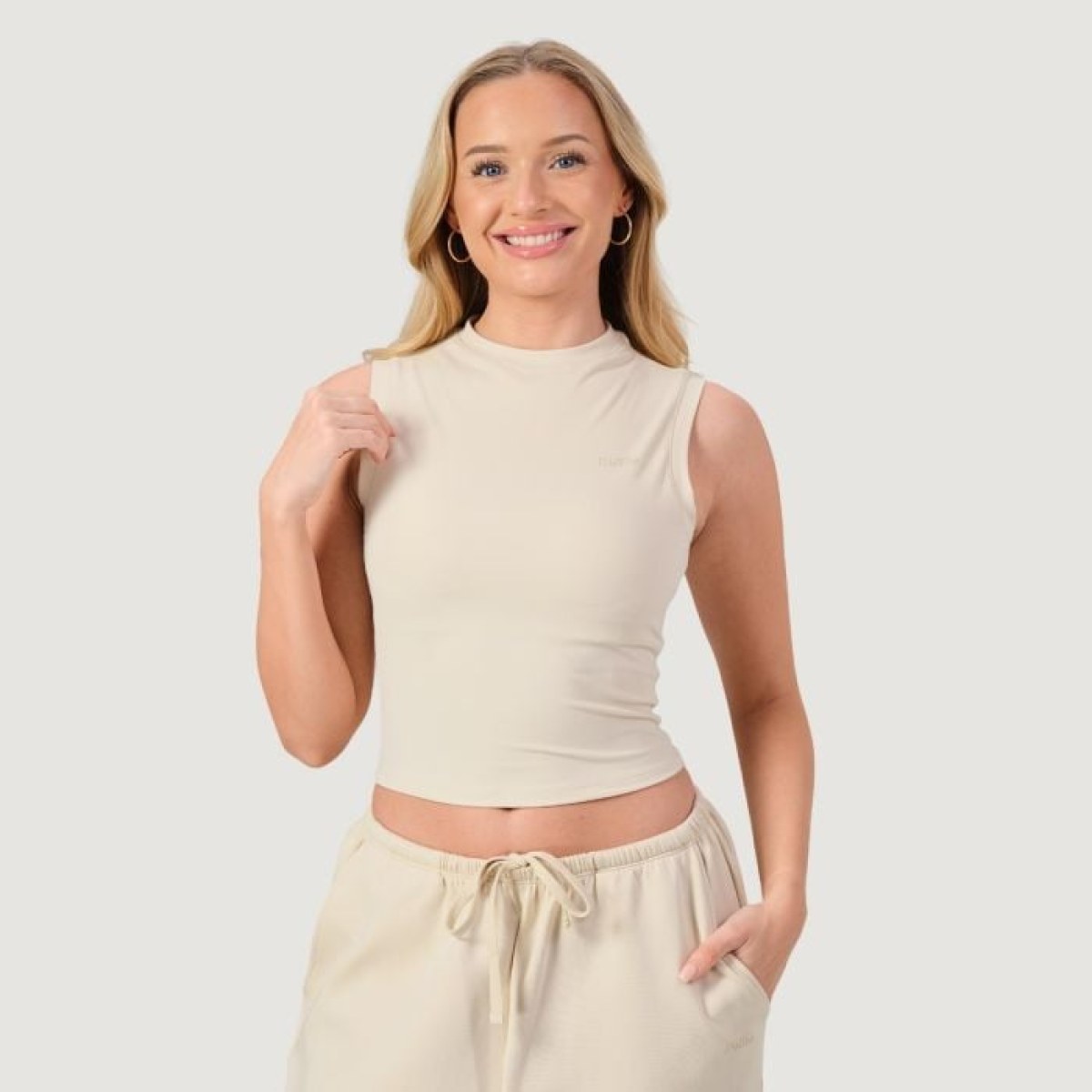 GymBeam Dámsky Top Turtleneck NEO Almond XS · záber 1