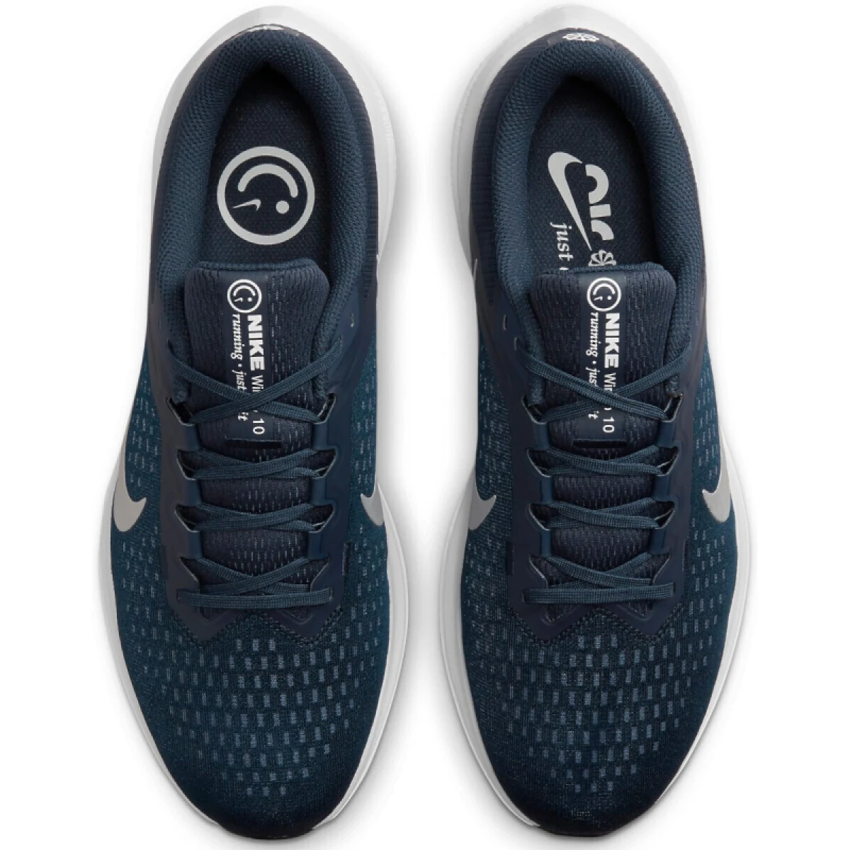 Pánská běžecká obuv NIKE Air Winflo 10 M college navy metallic silver · záber 4