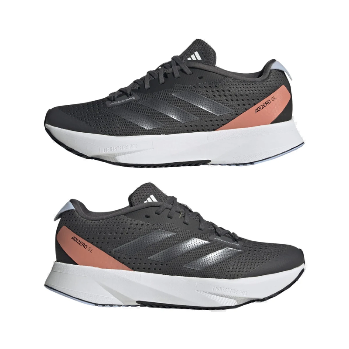 Dámská běžecká obuv ADIDAS Adizero SL grey six night metallic core black · záber 4