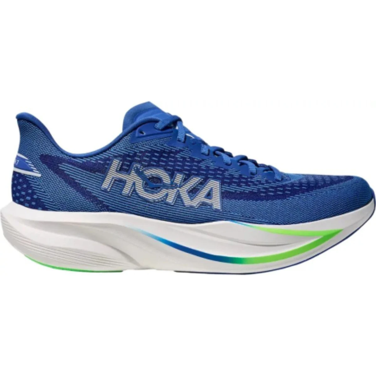 Pánská běžecká obuv HOKA Mach 7 M cobalt blue neon green · záber 1