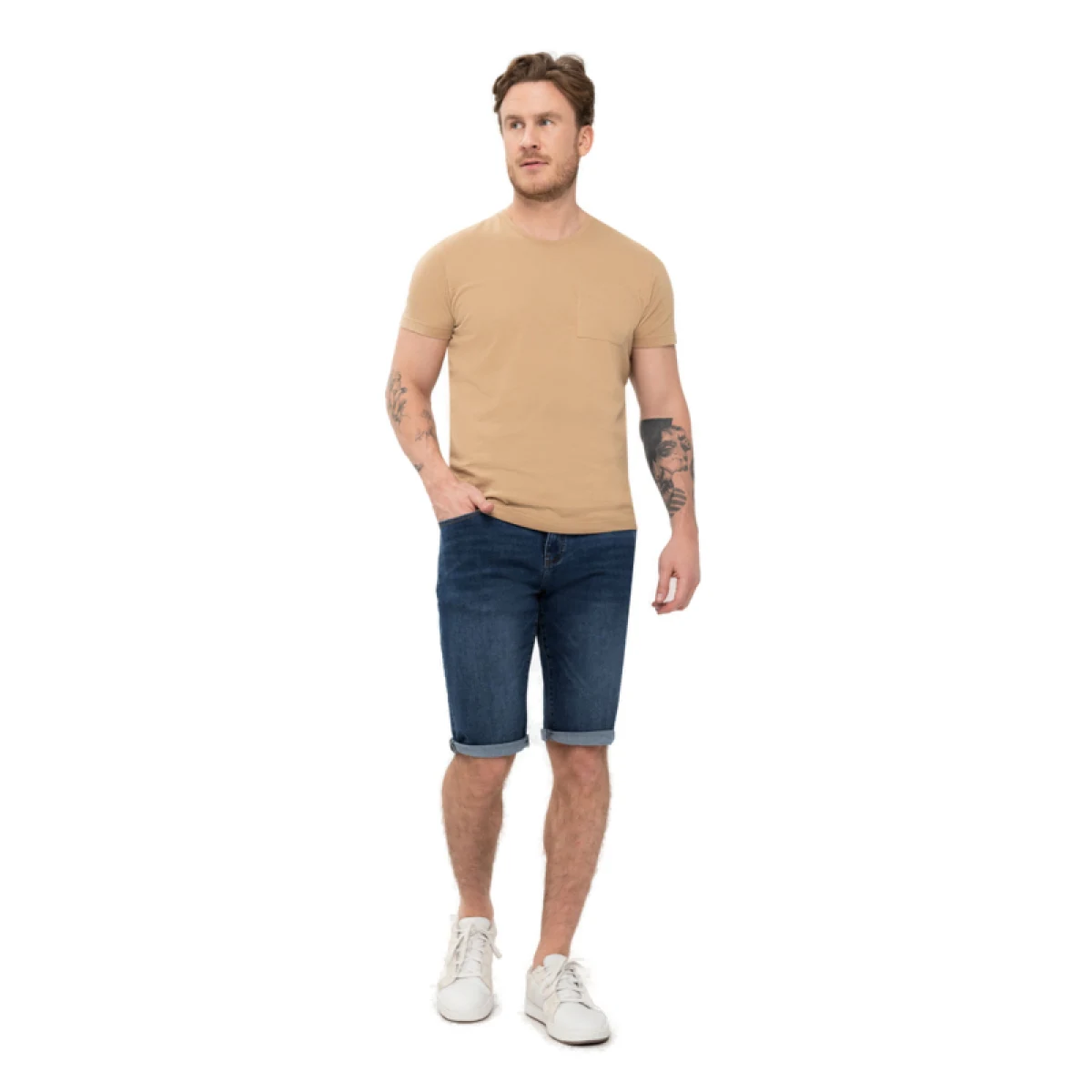 Pánske riflové kraťasy VOLCANO D-MEXT-600-NAVY · záber 3