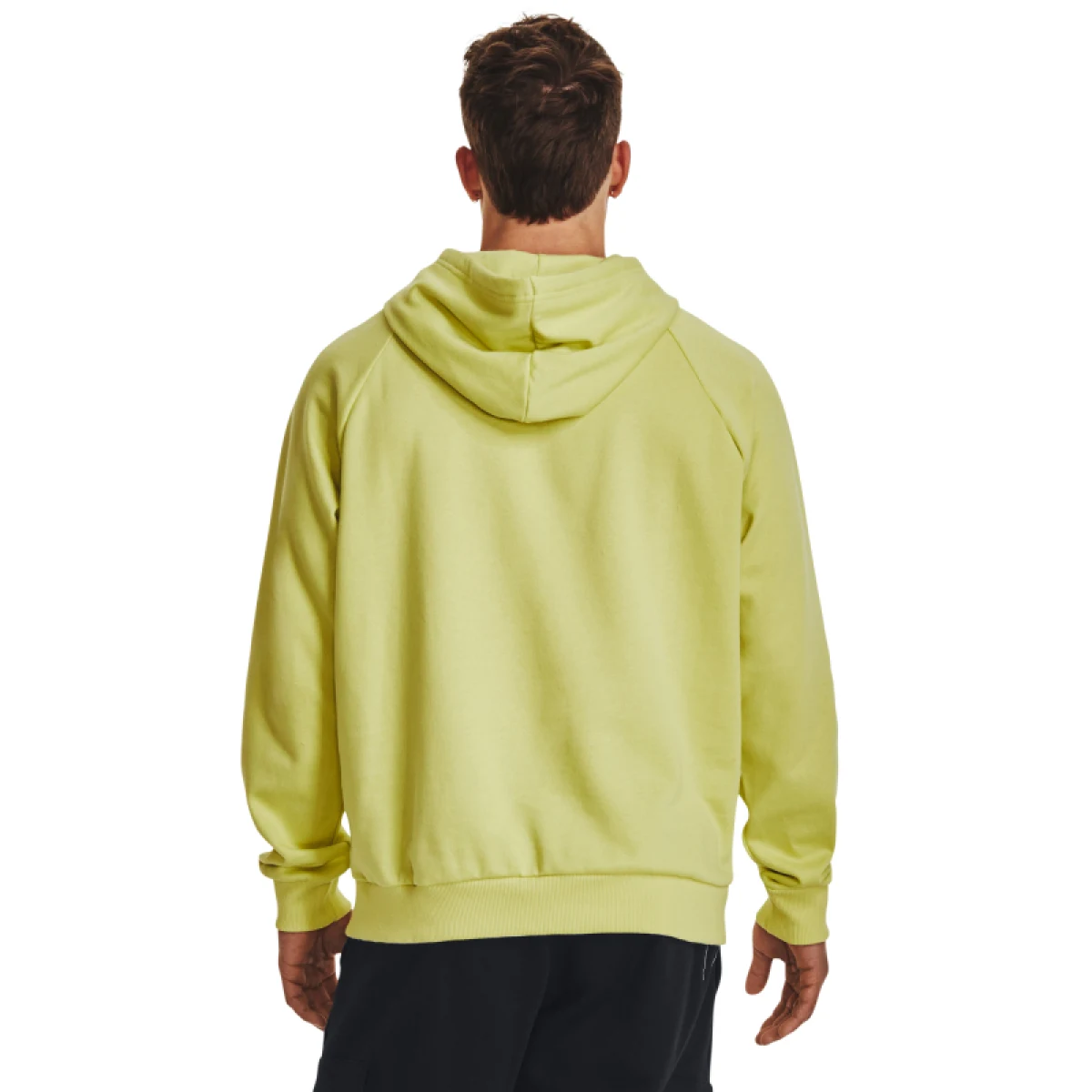 Pánská zateplená mikina s kapucí UNDER ARMOUR UA Rival Fleece Hoodie-YLW · záber 3