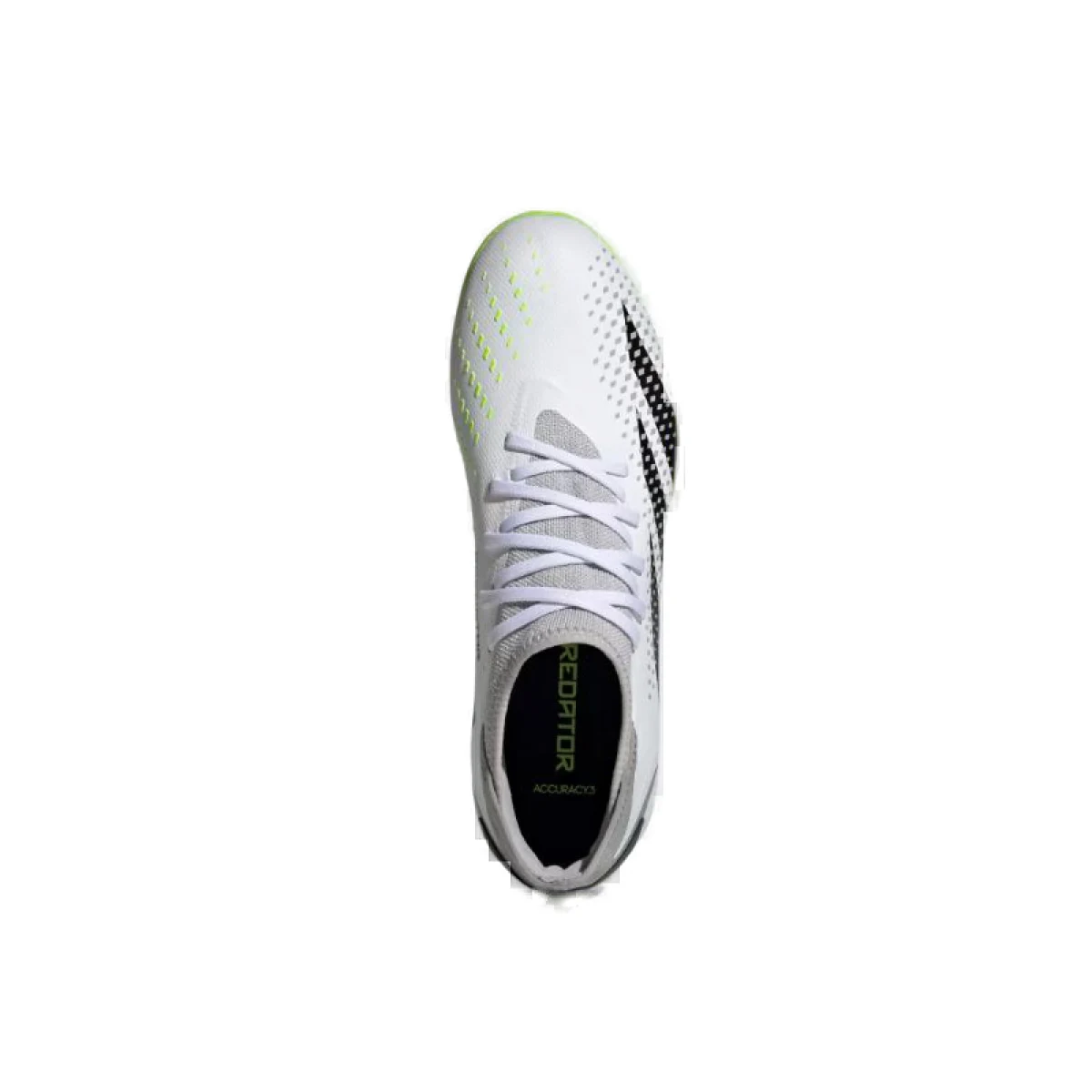 Pánské fotbalové kopačky turfy ADIDAS Predator Accuracy.3 M TF cloud white core black lucid lemon · záber 5