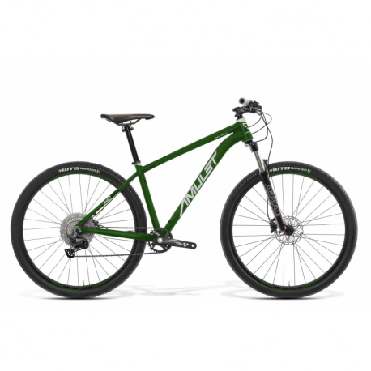Horský bicykel AMULET 29 Rival 3.0 SR, racing green white · záber 1