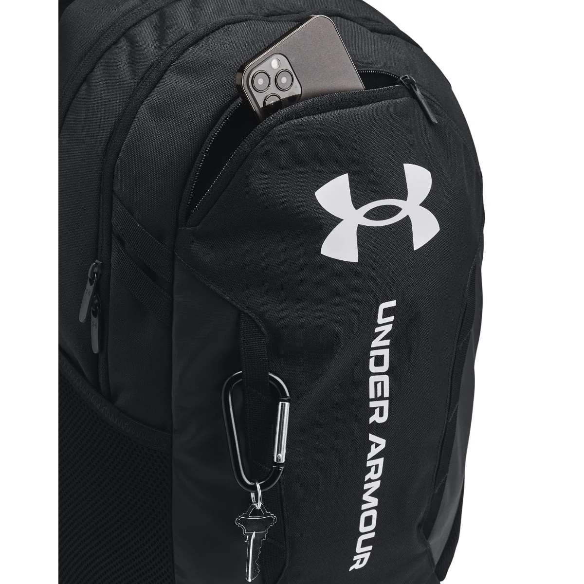 Under Armour Backpack Hustle 6.0 Backpack Black · záber 9