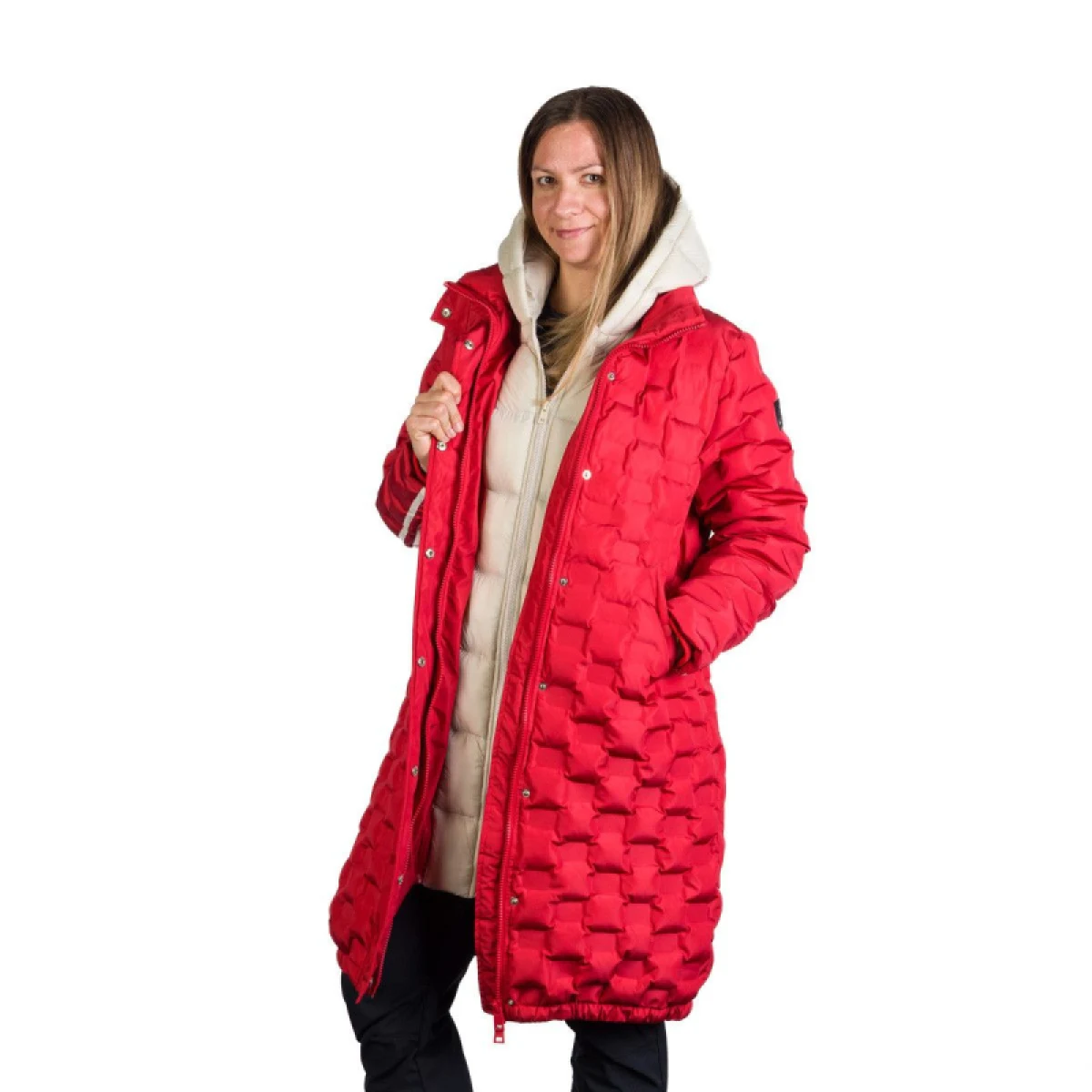 Dámská bunda NORTHFINDER LAURIE-360red · záber 2