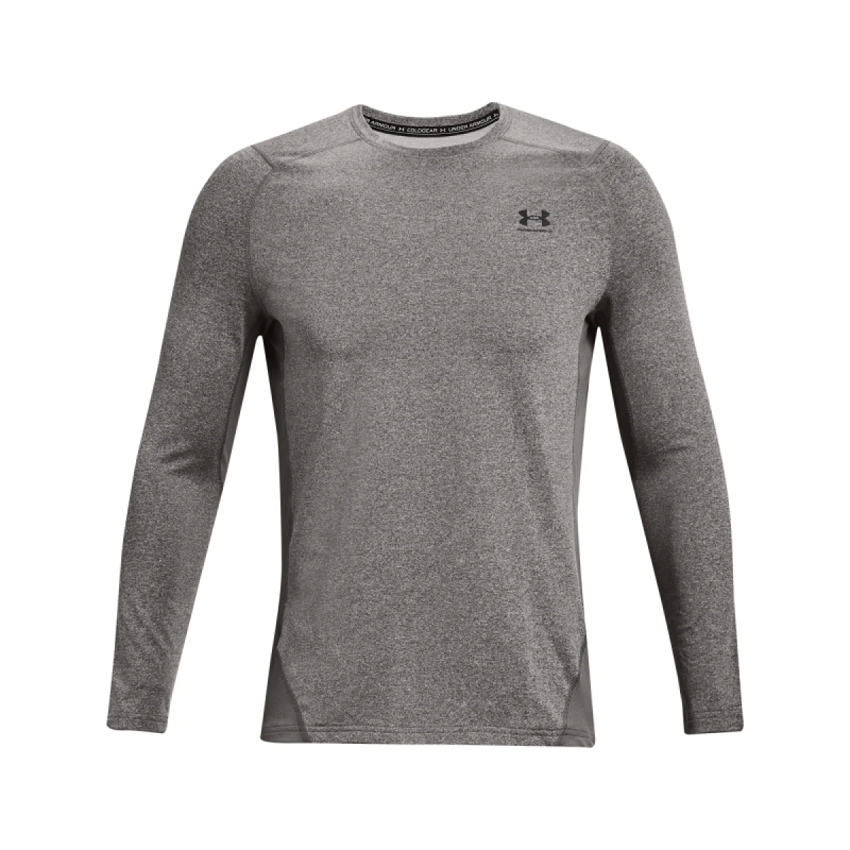 Pánské kompresní tričko s dlouhým rukávem UNDER ARMOUR UA CG Armour Fitted Crew-GRY · záber 5