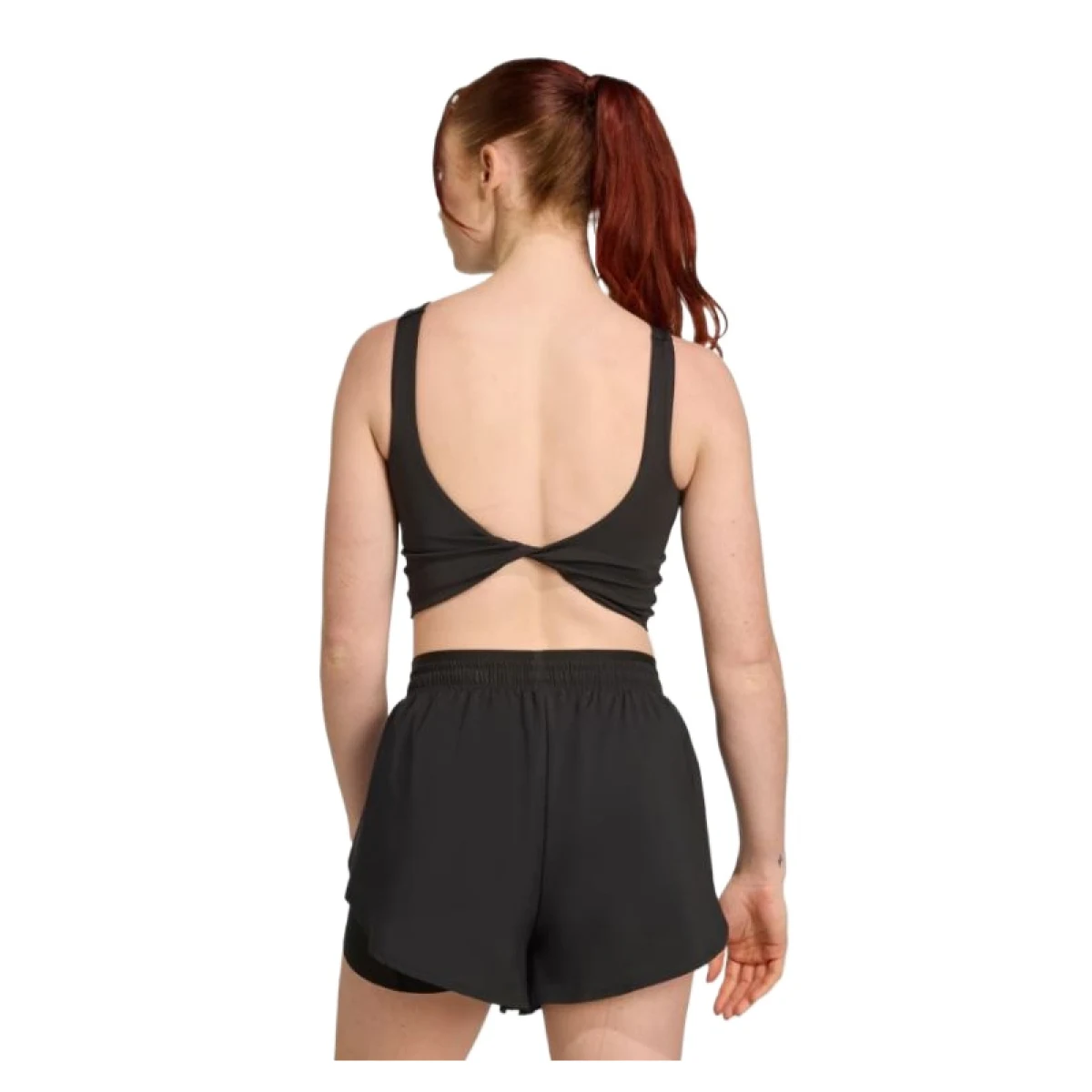 Dámská podprsenka ADIDAS Power Light Support Bra Tank W black · záber 4