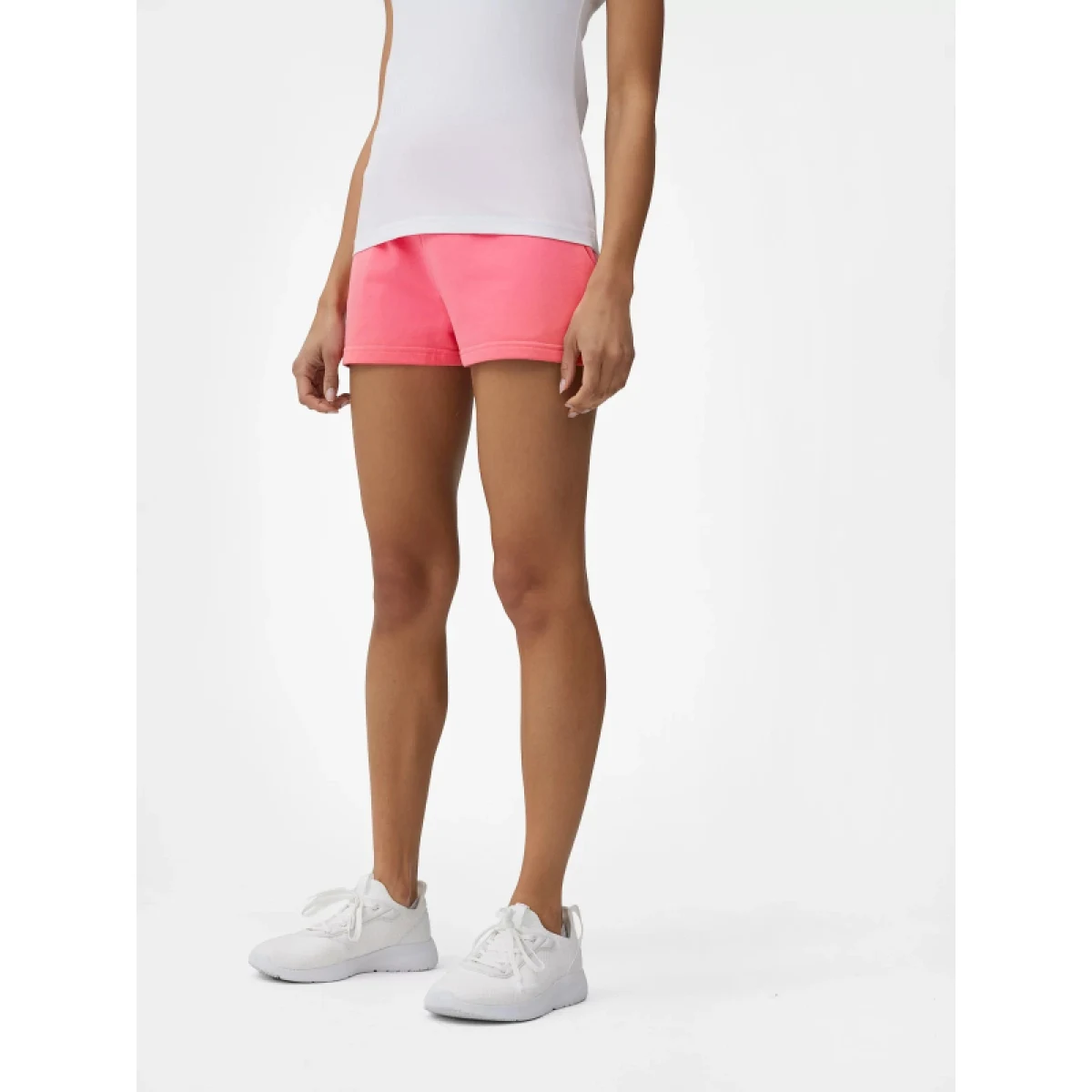 Női sportos rövidnadrágok 4F SHORTS CAS F175-63S-CORAL · záber 2