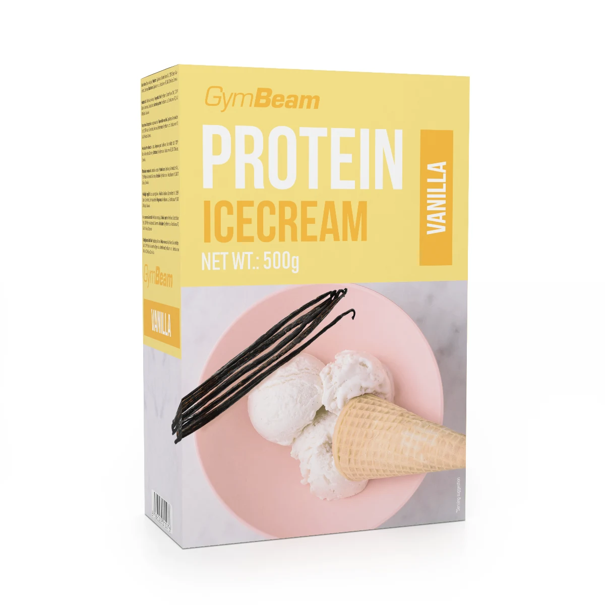 GymBeam Proteinová zmrzlina Protein Ice Cream 500 g - Příchuť: Čokoláda | Hmotnost: 0,5 kg | Balení: 16 · záber 2