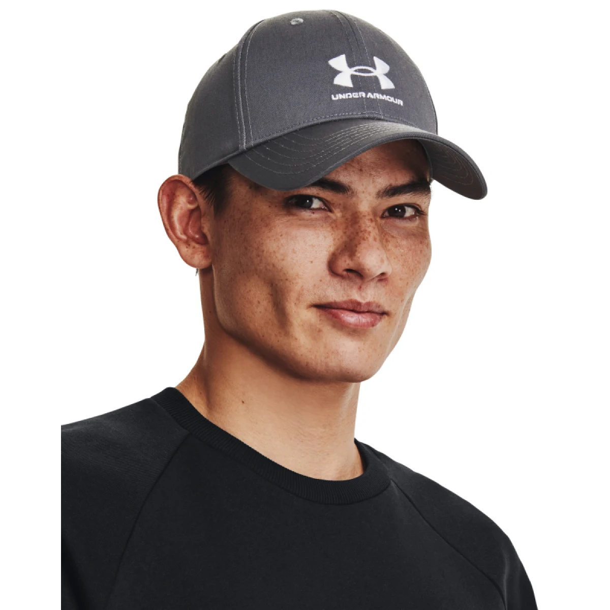 Pánska šiltovka UNDER ARMOUR Mens Branded Lockup Adj-GRY · záber 3