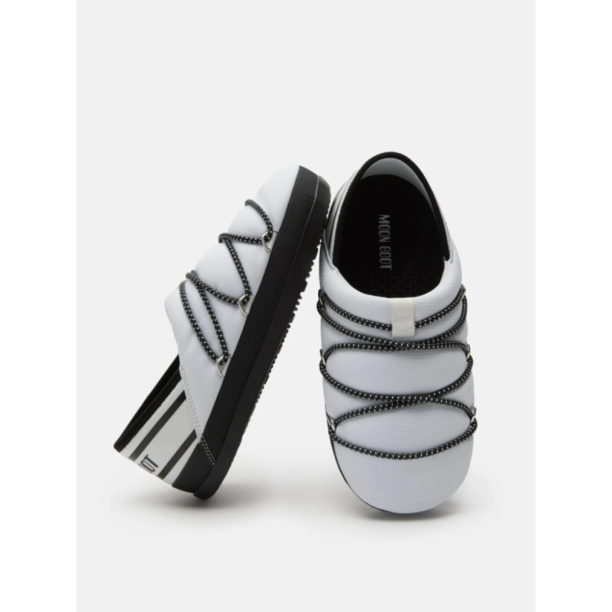 Nízke zimné topánky MOON BOOT MB ICON SLIPPER-A001 WHITE · záber 5