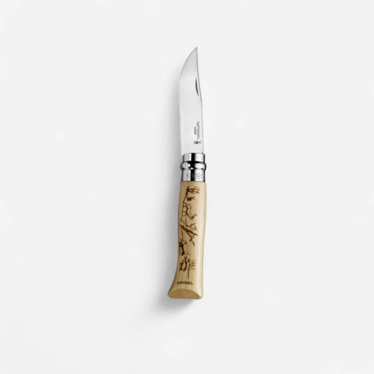 OPINEL Poľovnícky nôž č. 8 skladací z nehrdzavejúcej ocele 8,5 cm NO SIZE · záber 1