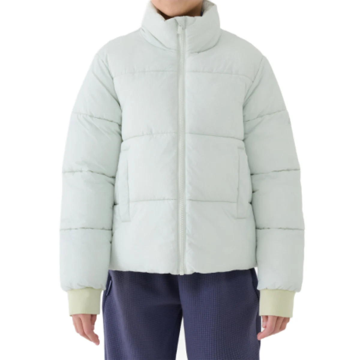 Dievčenská bunda 4F JUNIOR DOWN JACKET F613-4FJWAW25TDJAF613-47S-MINT · záber 1