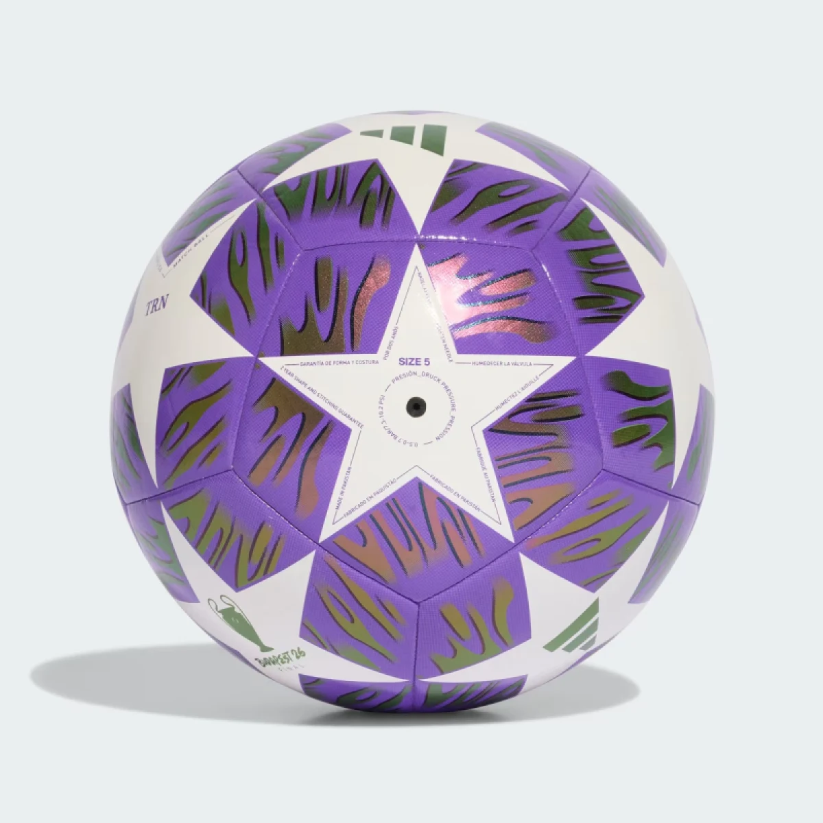Futbalová lopta ADIDAS UCL TRN F PANTON WHITE · záber 3