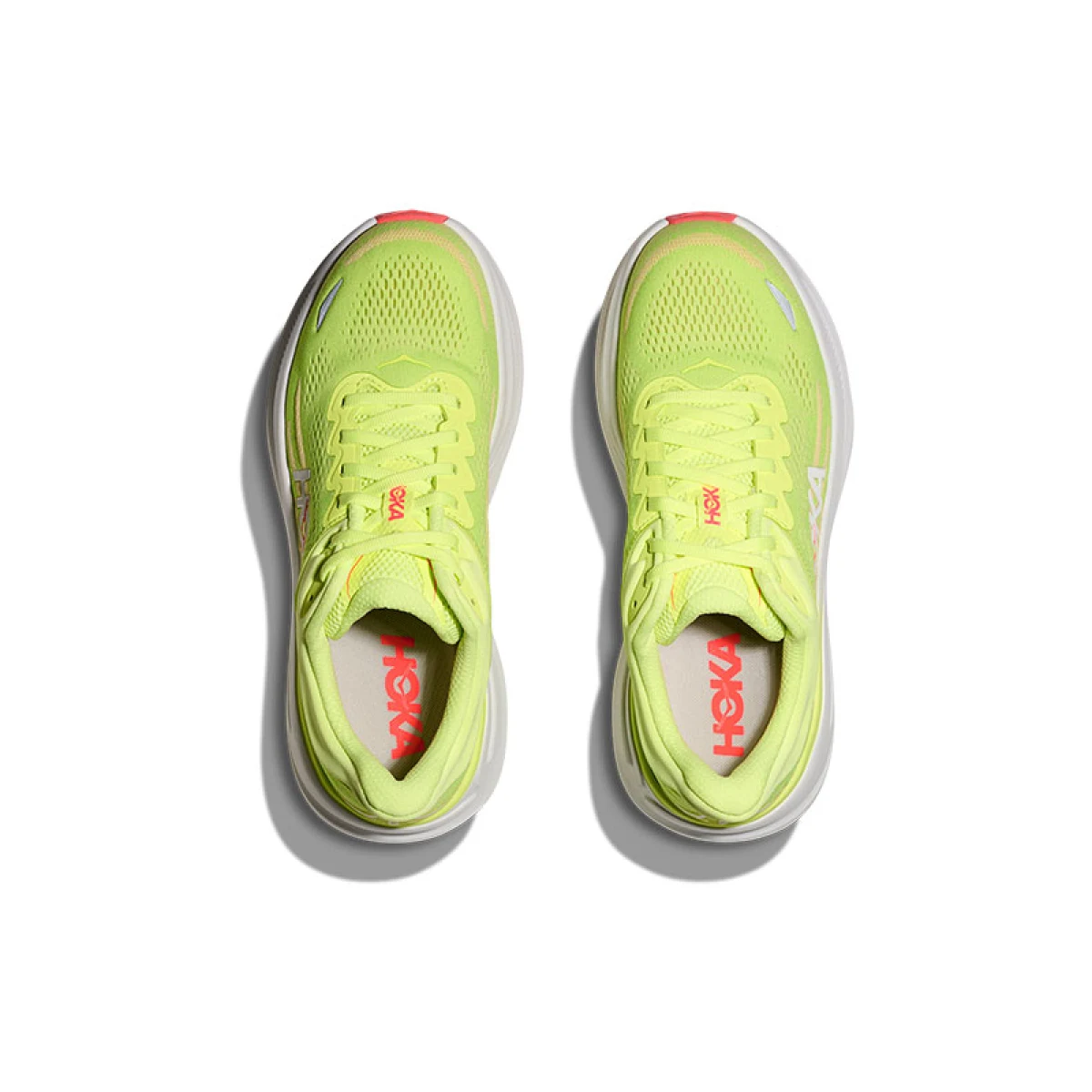 Dámska bežecká obuv HOKA Bondi 9 W neon yuzu sunlight · záber 2