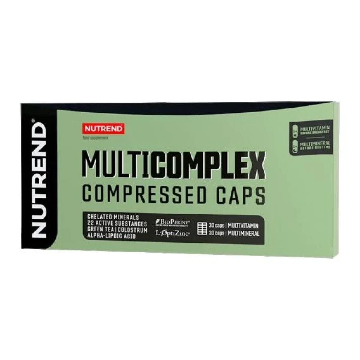 Nutrend Multicomplex Compressed caps 60 kapslí · záber 1