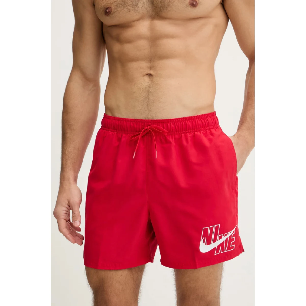 Férfi fürdőnadrág NIKE SWIM Logo Lap 5 UNIVERSITY RED · záber 2