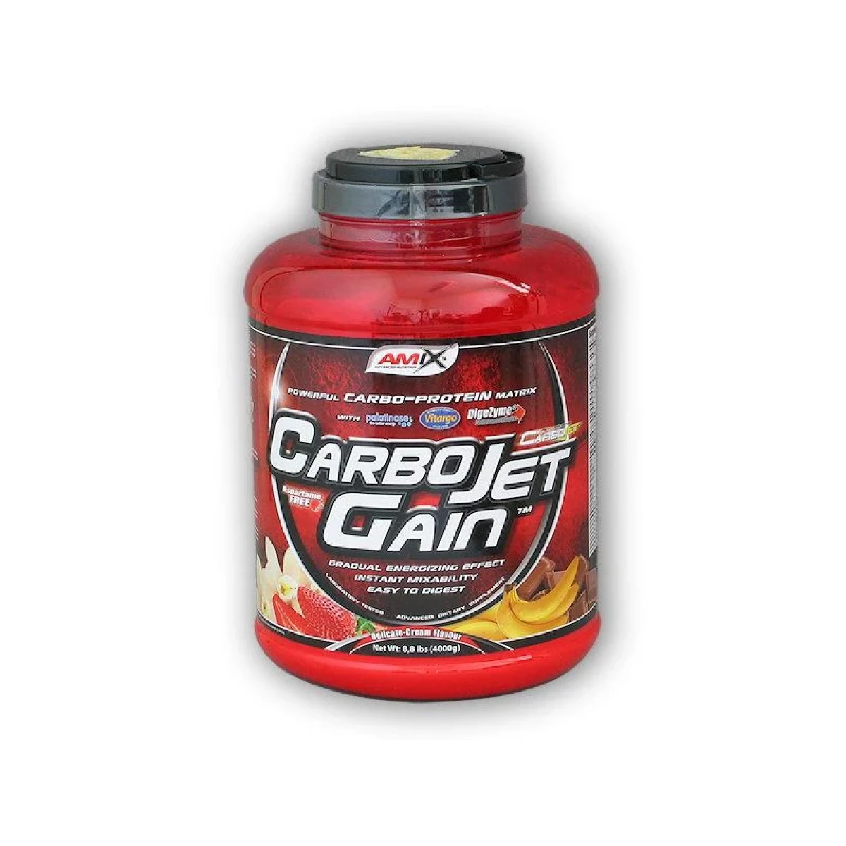 Amix CarboJet Gain 4000g - Příchuť: Vanilla · záber 1