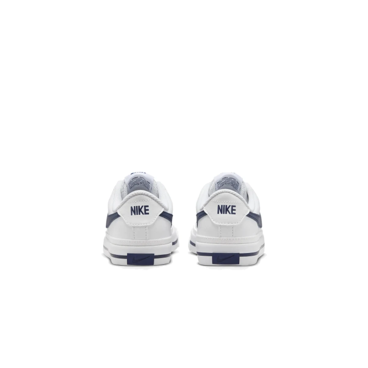 Chlapecká rekreační obuv NIKE Court Legacy white midnight navy · záber 5