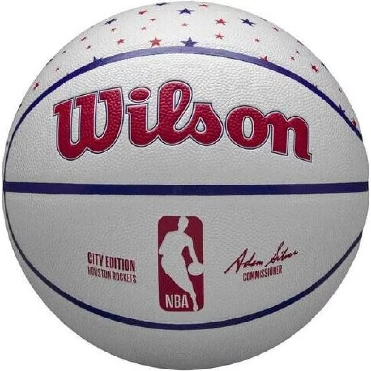 Wilson Houston Rockets Ballon Team City Collector - Veľkosť: 7 · záber 1