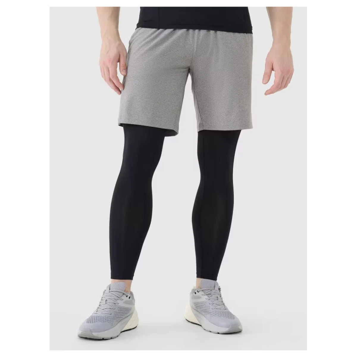 Pánské tréninkové kraťasy 4F SHORTS FNK M1277-25M-GREY MELANGE · záber 2