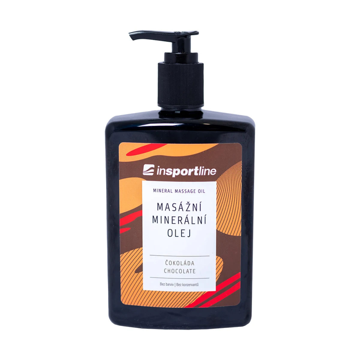 Masážny minerálny olej inSPORTline čokoláda 500 ml · záber 2