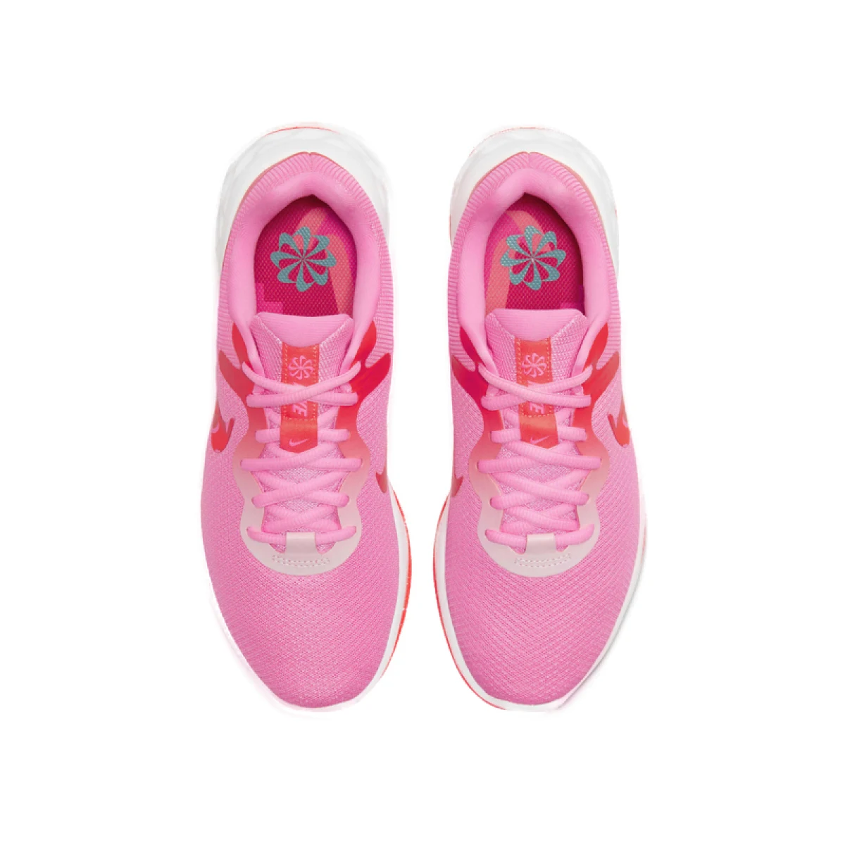 Dámská sportovní obuv (tréninková) NIKE Revolution 6 NN pink glow hyper pink punch bright crimson · záber 3