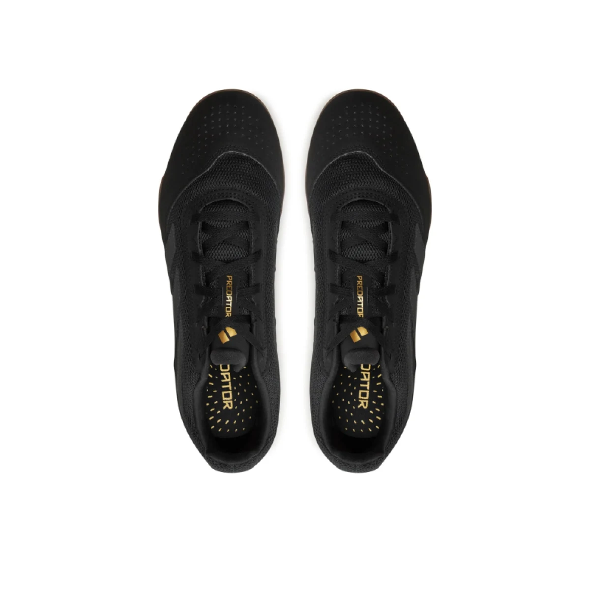 Pánské halové fotbalové kopačky ADIDAS Predator M IC core black carbon gold met · záber 3