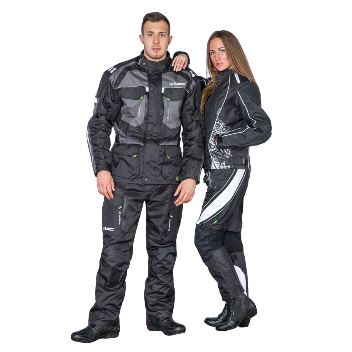 Pánske moto nohavice W-TEC Kaluzza - Veľkosť: XXL · záber 4