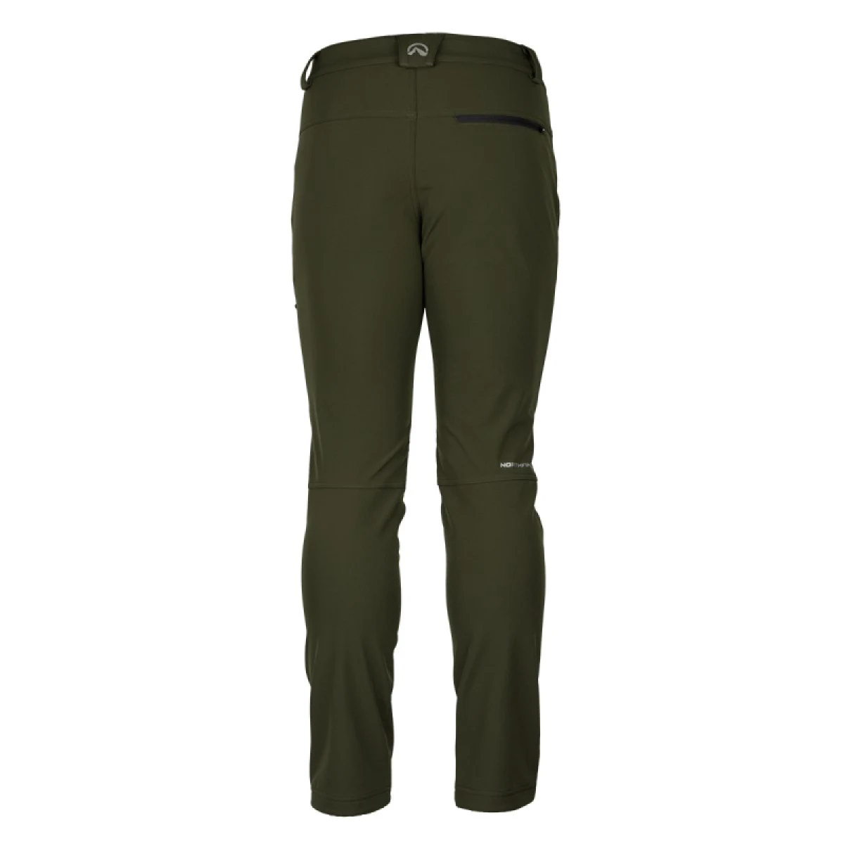 Pánske turistické zateplené nohavice NORTHFINDER BLAZEJ-300darkgreen · záber 2