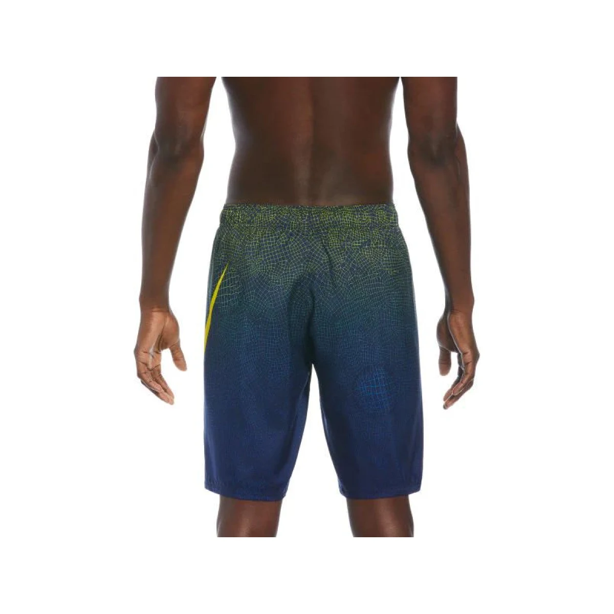 Pánské plavky NIKE SWIM Grid Swoosh Breaker 9 inch-730-opti yellow · záber 3
