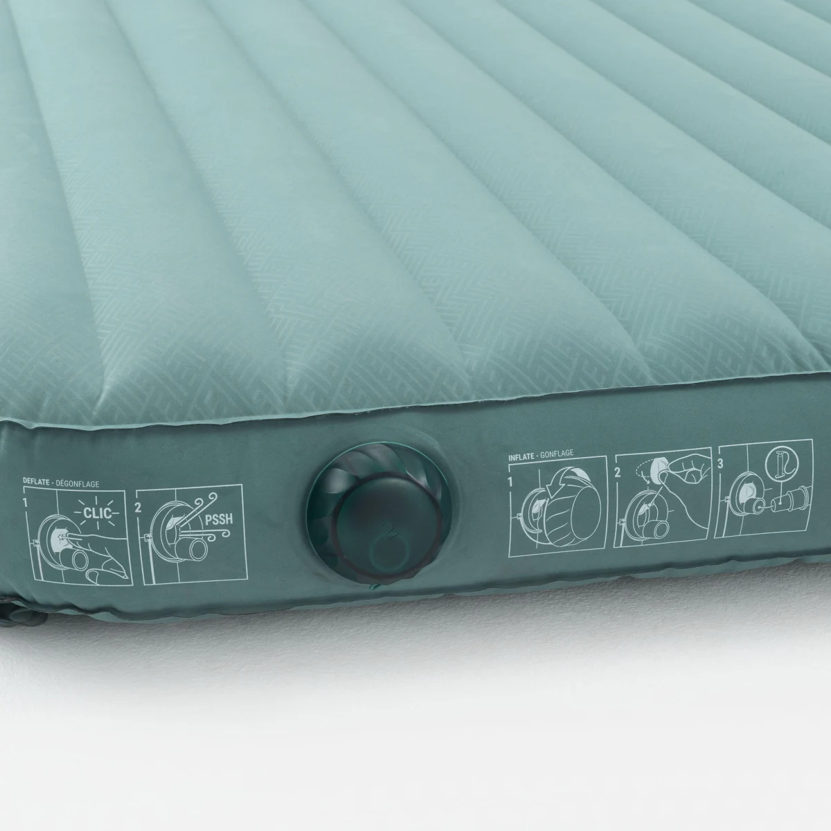QUECHUA Nafukovací kempingový matrac Air Seconds 140 cm pre 2 osoby bez · záber 2
