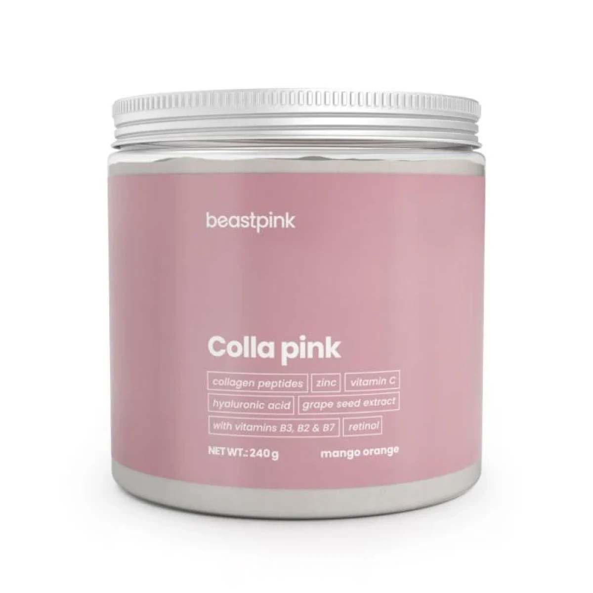 BeastPink Colla Pink - Barva: ružová | Příchuť: Jahodová limonáda | Hmotnost: 0,24 kg | Balení: 20 · záber 6
