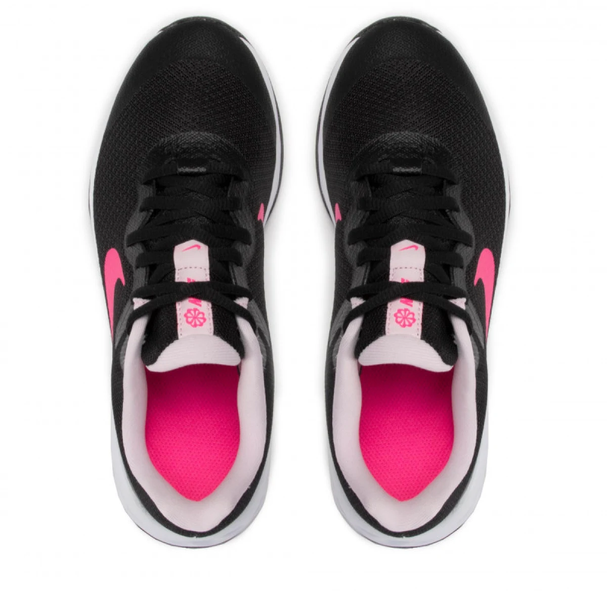 Lány sportcipő (edzőcipő) NIKE Revolution 6 black pink foam hyper pink · záber 3