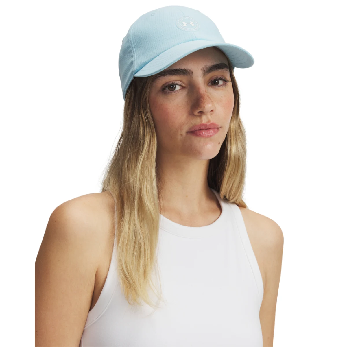 Dámská kšiltovka UNDER ARMOUR W Iso-chill Armourvent Adj-BLU · záber 3