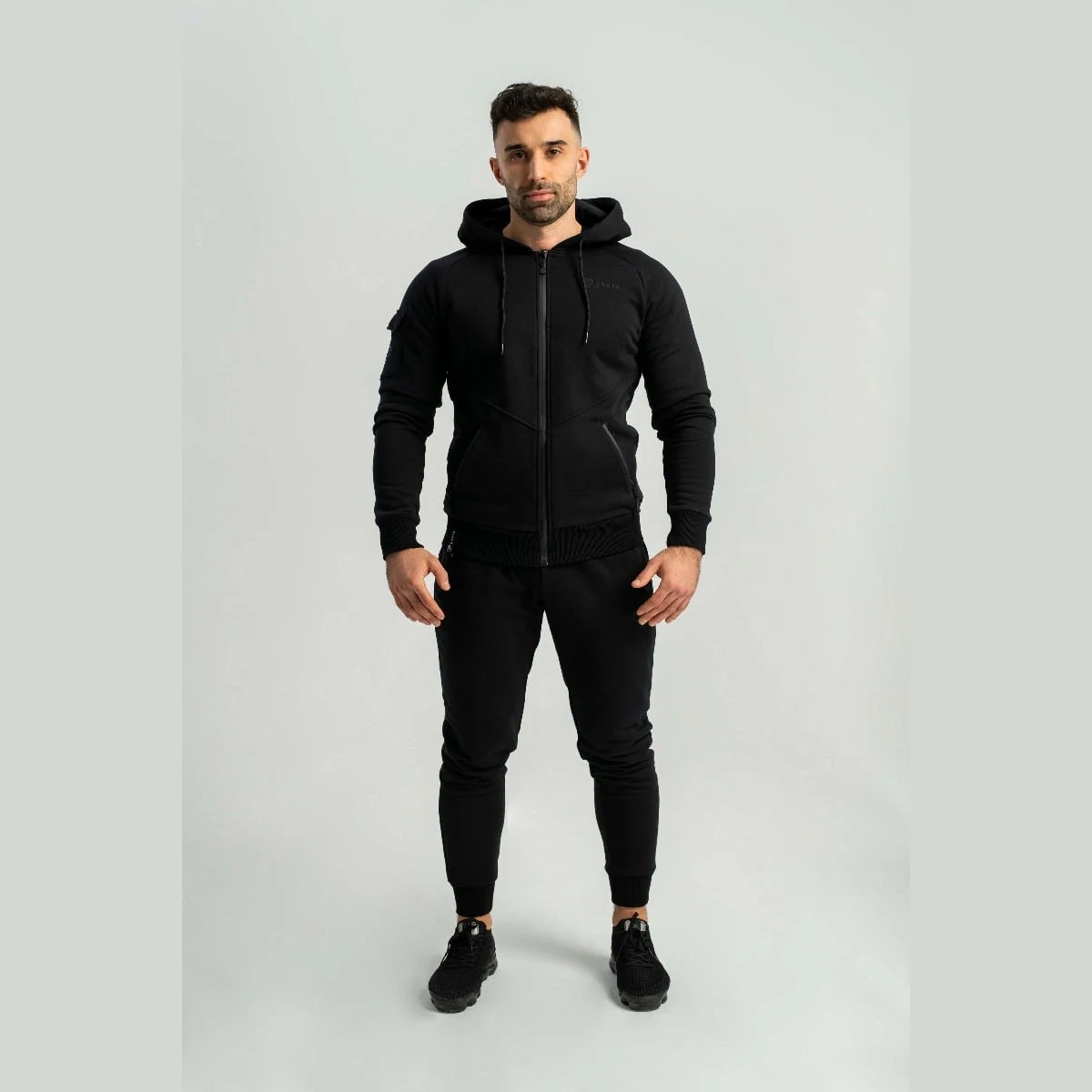 STRIX Zip Up Dukserica Nova black - Veličina: S | Boja: Crna | Težina: 0,68 g | Pakiranje: 26 · záber 5