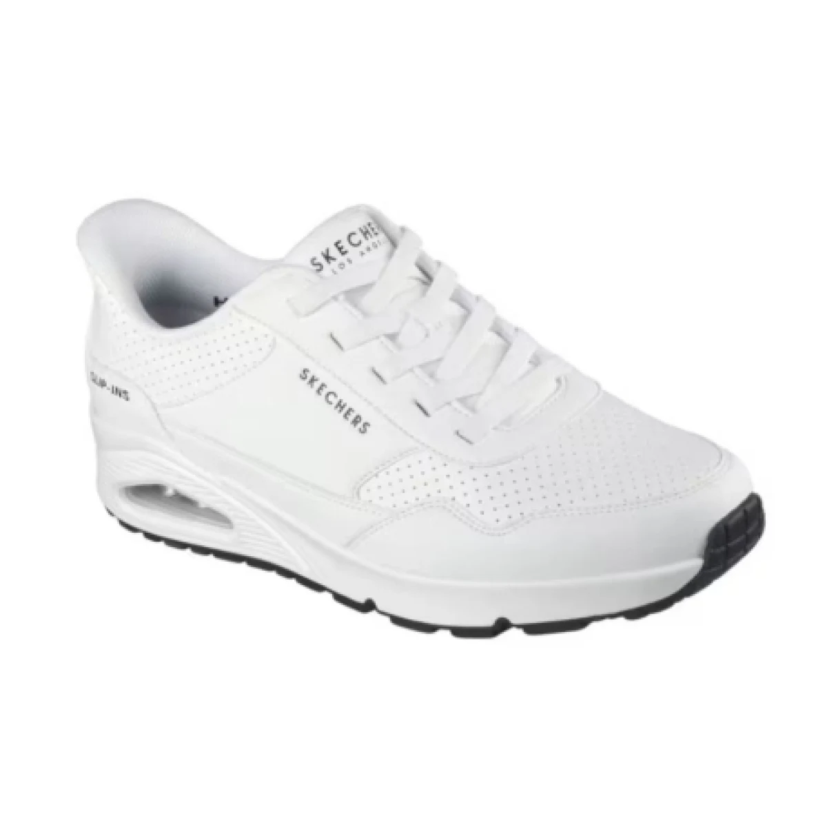 Pánska rekreačná obuv SKECHERS Uno Banksia Luxe Slip-Ins M white · záber 1
