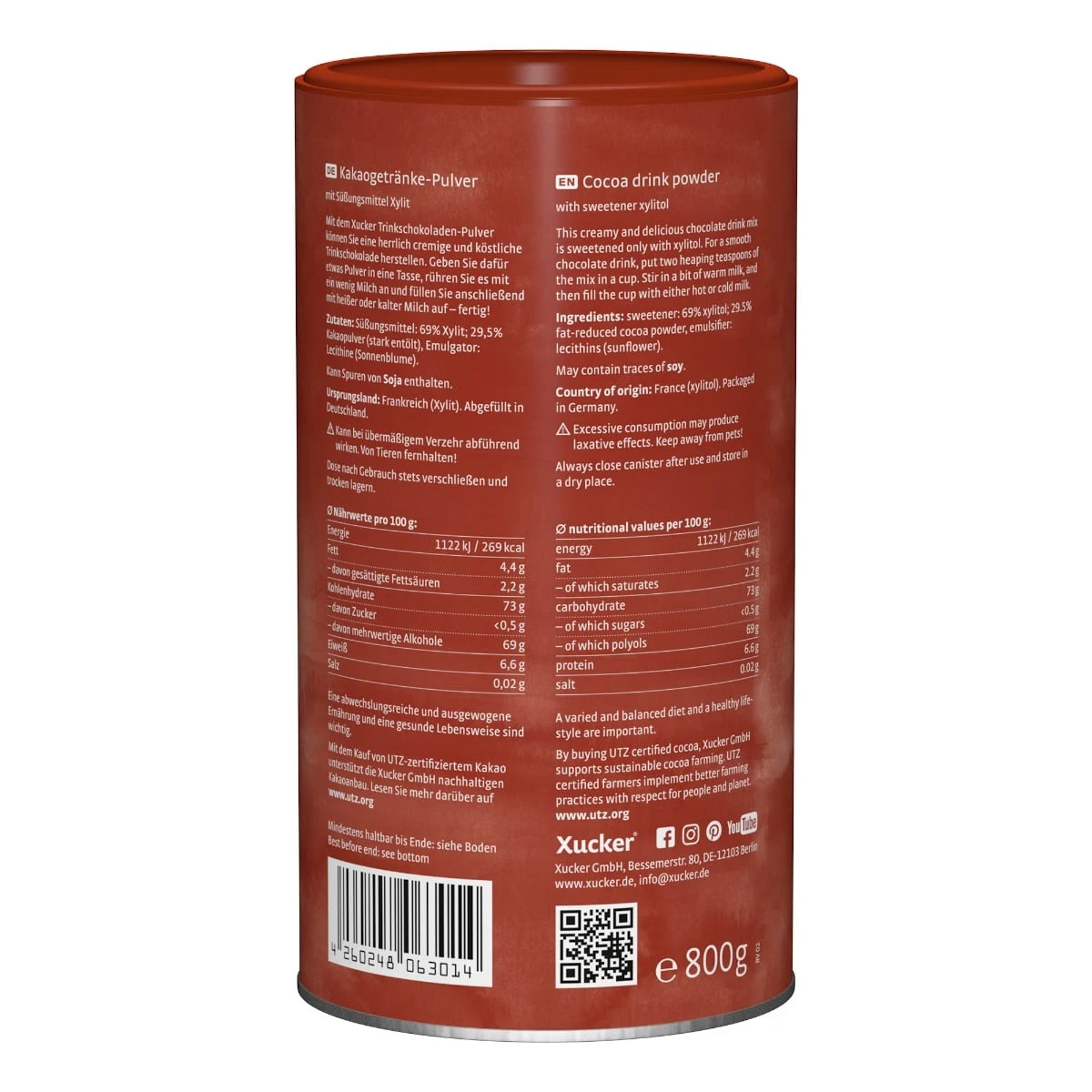 Xucker Hot Chocolate - Hmotnost: 0,2 kg | Balení: 12 · záber 2