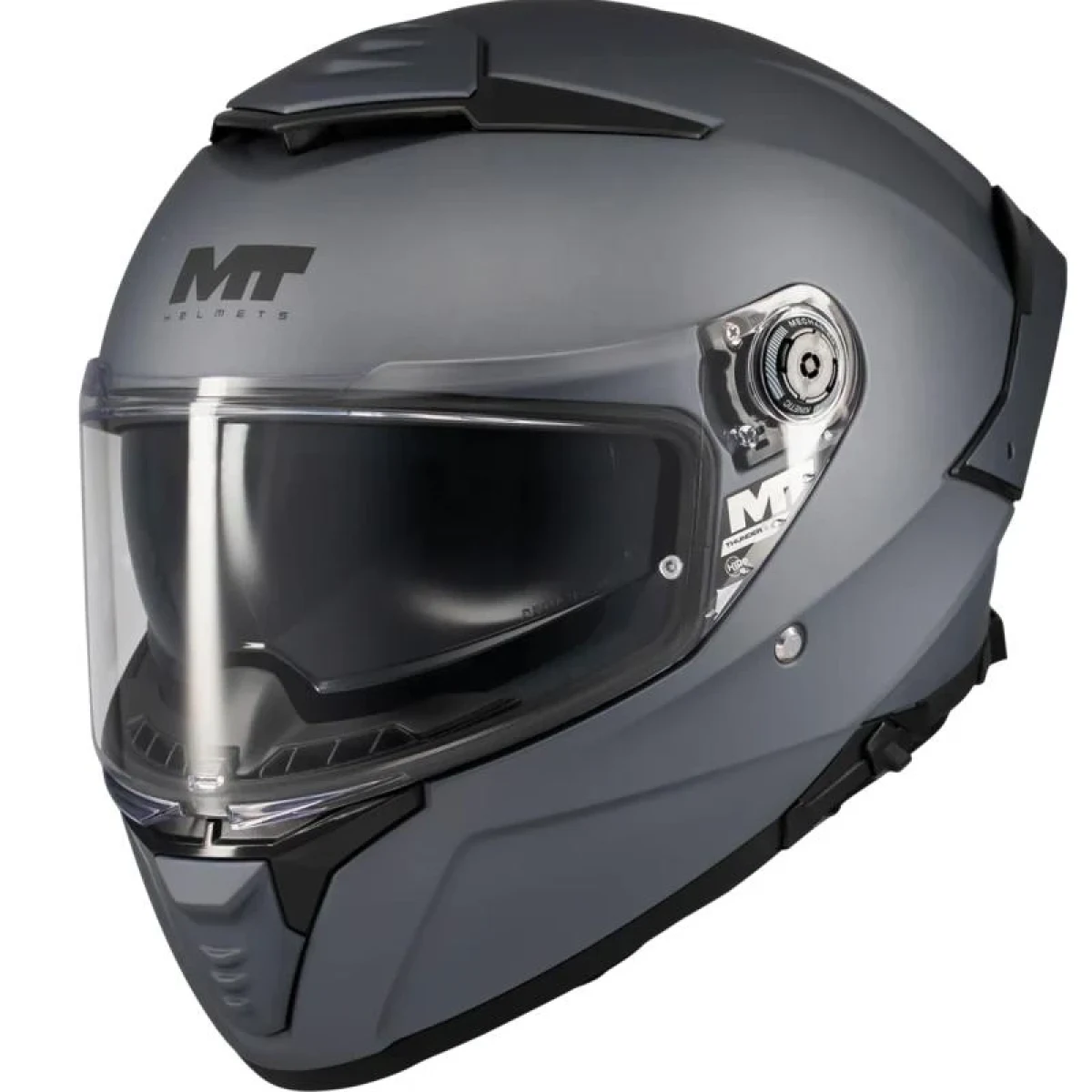 MT Helmets Integrální helma Thunder 4 SV Pure A2 matná šedá - Velikost: 55-56 | Barva: Sivá · záber 1
