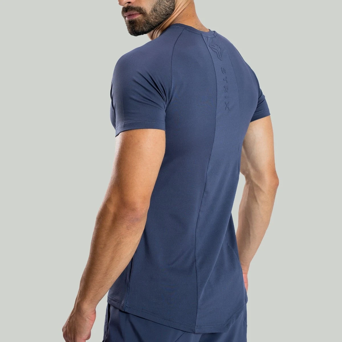 STRIX Tričko Ultimate Graystone - Velikost: XXL | Barva: Modrá | Hmotnost: 0,224 kg · záber 4
