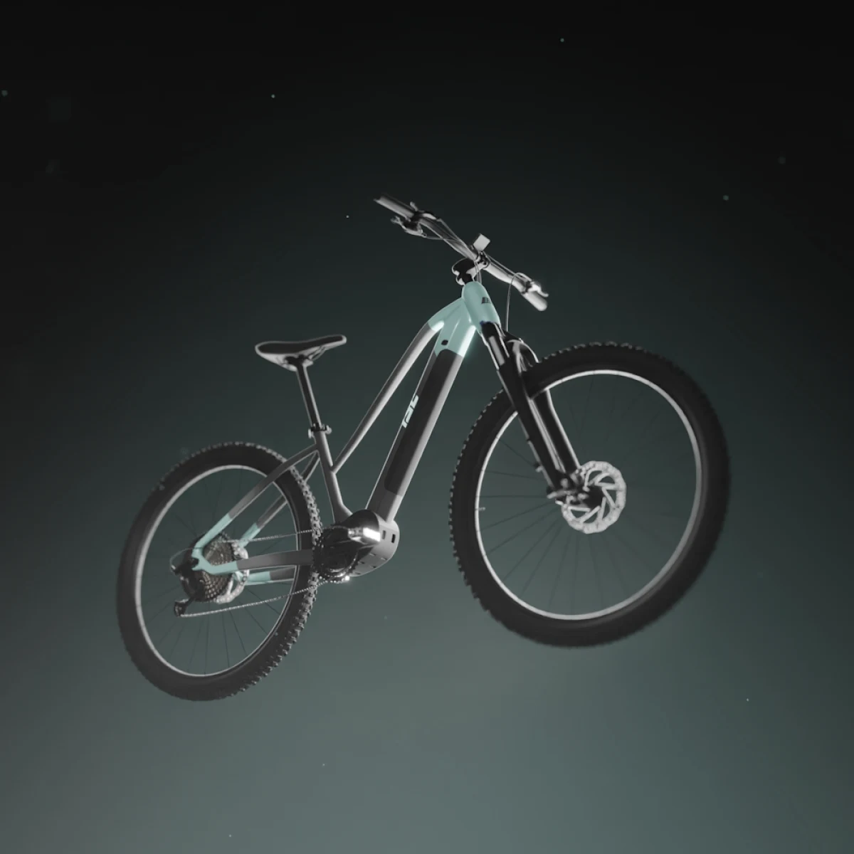 inSPORTline ISL Asuki 630 Wh 27,5" - model 2026 Aqua Blue - 18" (165-175 cm) · záber 4