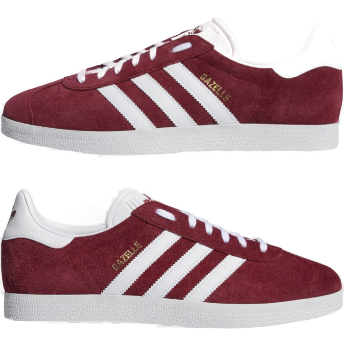 Férfi utcai cipő ADIDAS ORIGINALS Gazelle M collegiate burgundy cloud white cloud white · záber 5