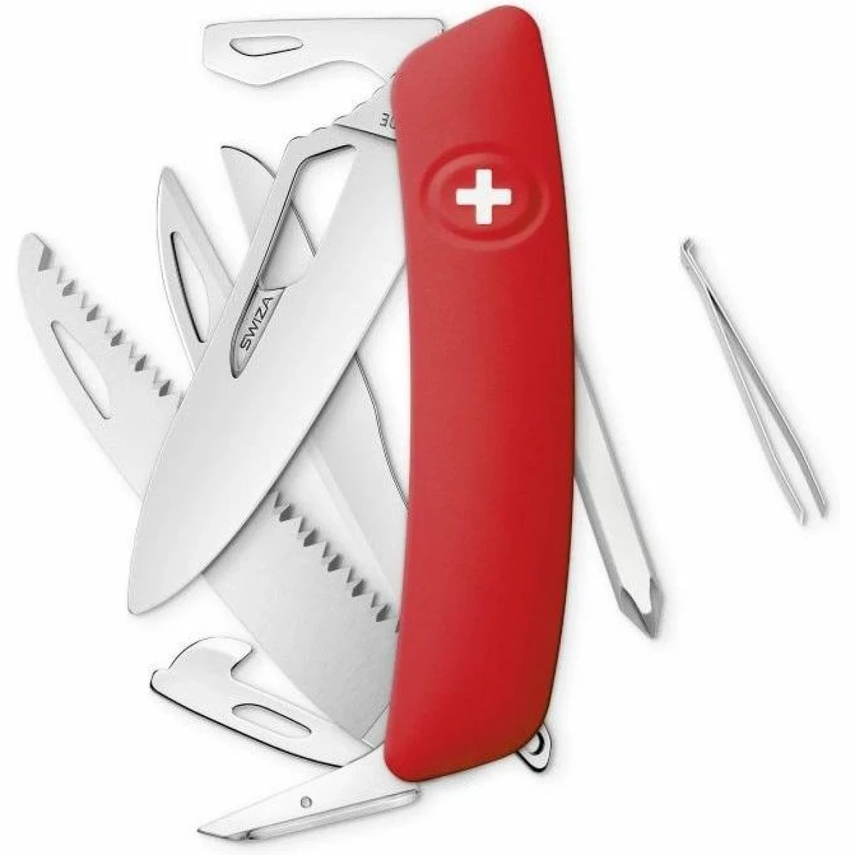 Swiza kapesní nůž SH10R Single Hand red · záber 1