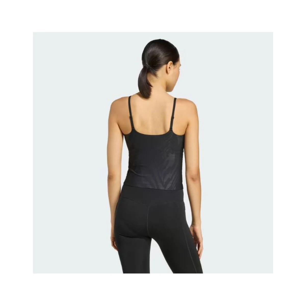 Dámske tréningové tielko ADIDAS OPT AOP LS TANK BLACK · záber 3