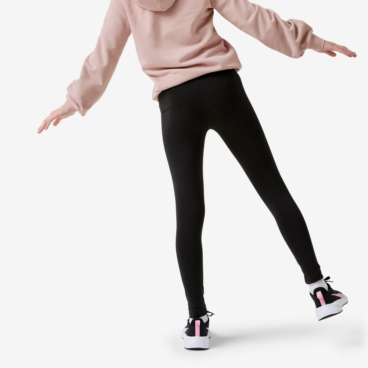 PUMA PUMA detská bavlnená súprava svetlofialovo-čierna 11-12 r (152 cm) · záber 2
