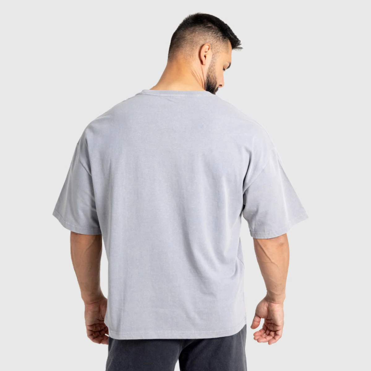 Pánské tričko Iron Aesthetics ASTHX, washed grey · záber 3