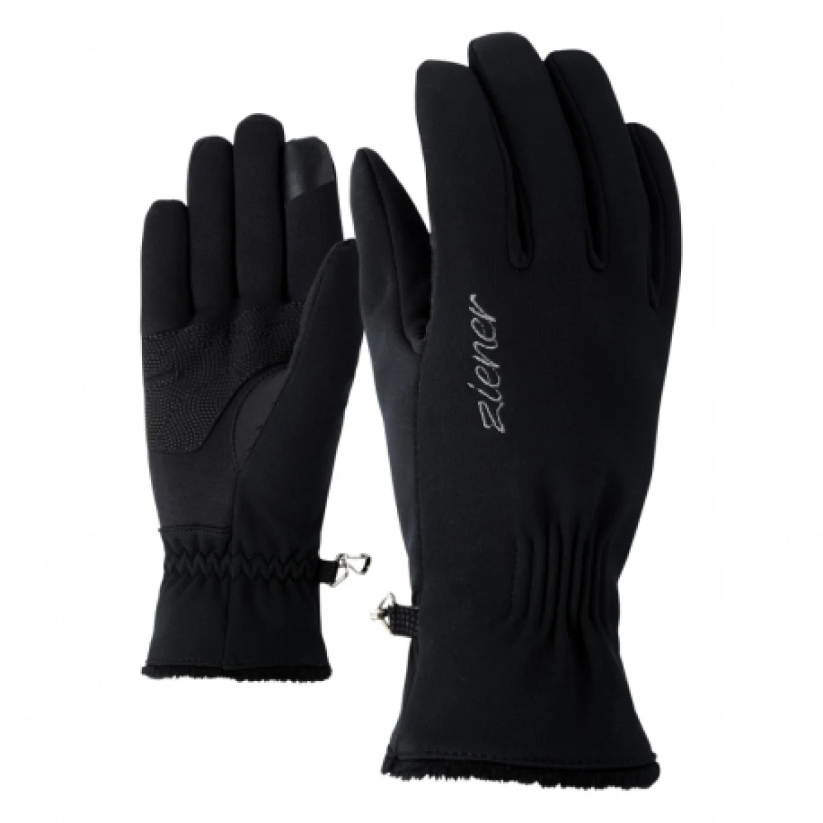 Dámské rukavice ZIENER Ibrana-Z Touch-113047-12-Black · záber 1